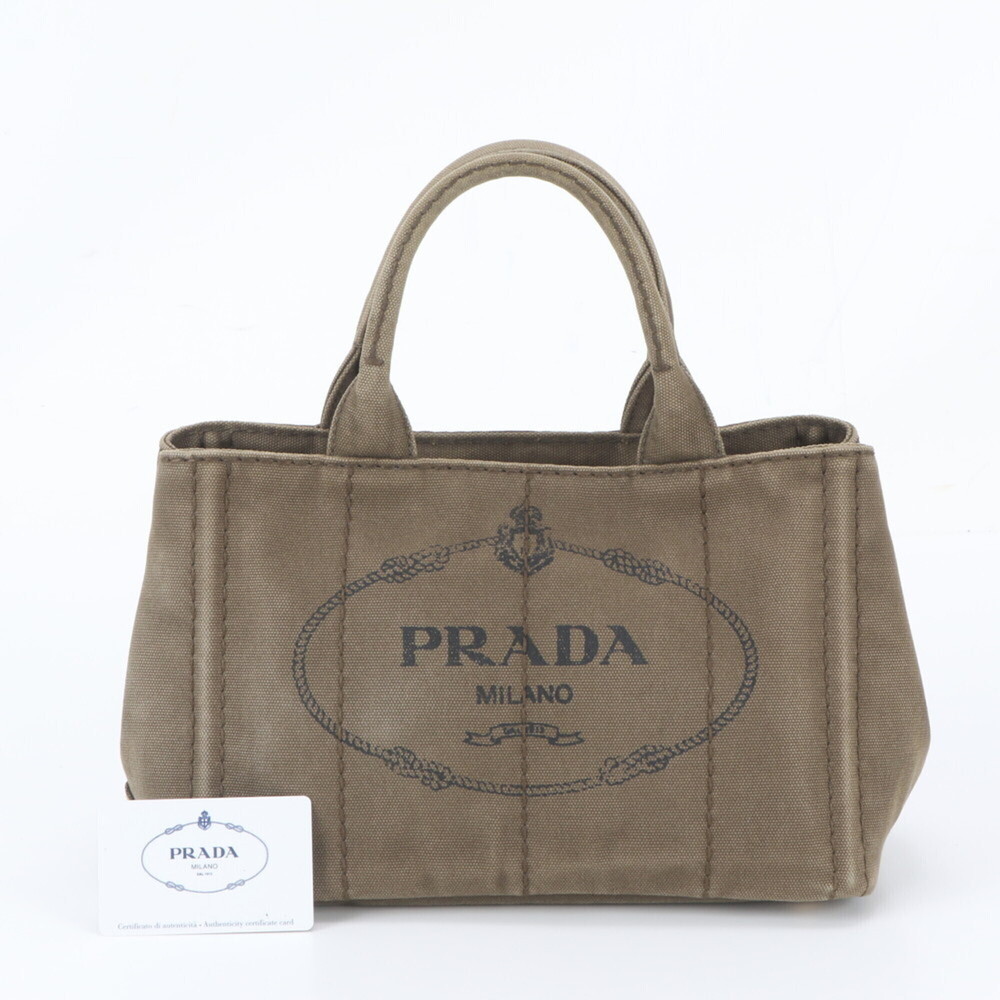 Prada Canapa B2439G Tote Bag, Shoulder Handbag for Women, with Guarantee Card